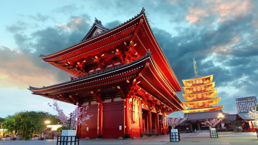 Asakusa Temple Jepang
