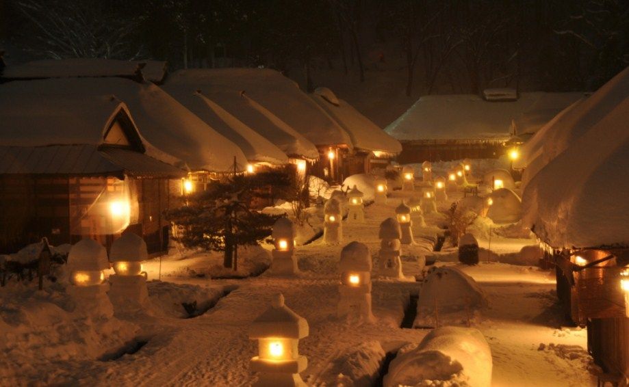 Ouchijuku Snow Festival