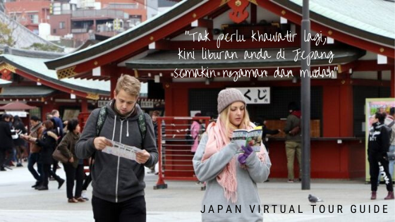 Jasa Virtual Tour Guide Online Jepang