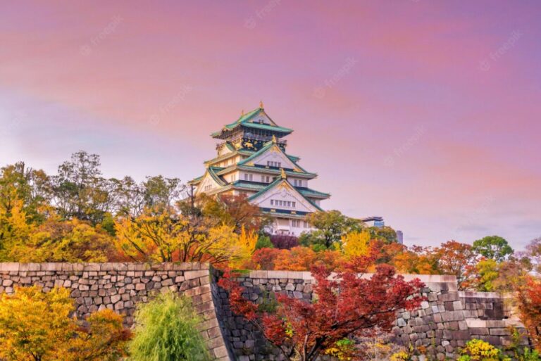 Tempat Wiasata di Osaka Jepang yang Wajib Dikunjungi Saat Musim Gugur