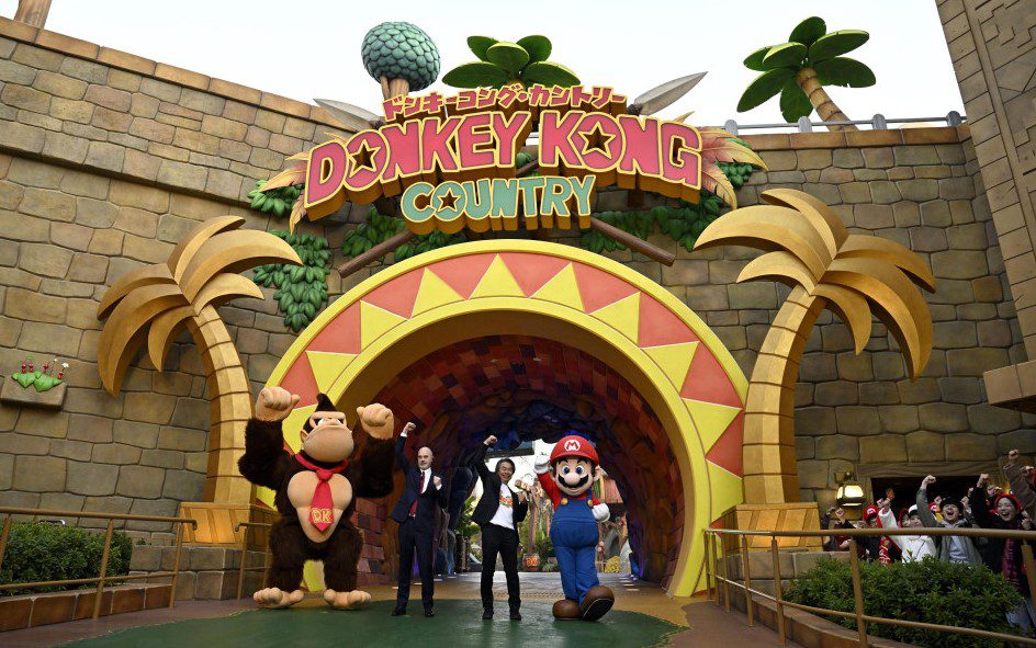 Donkey Kong Country di Universal Studios Japan (Osaka), Petualangan Baru yang Wajib Dicoba!, Foto kyodonews.met