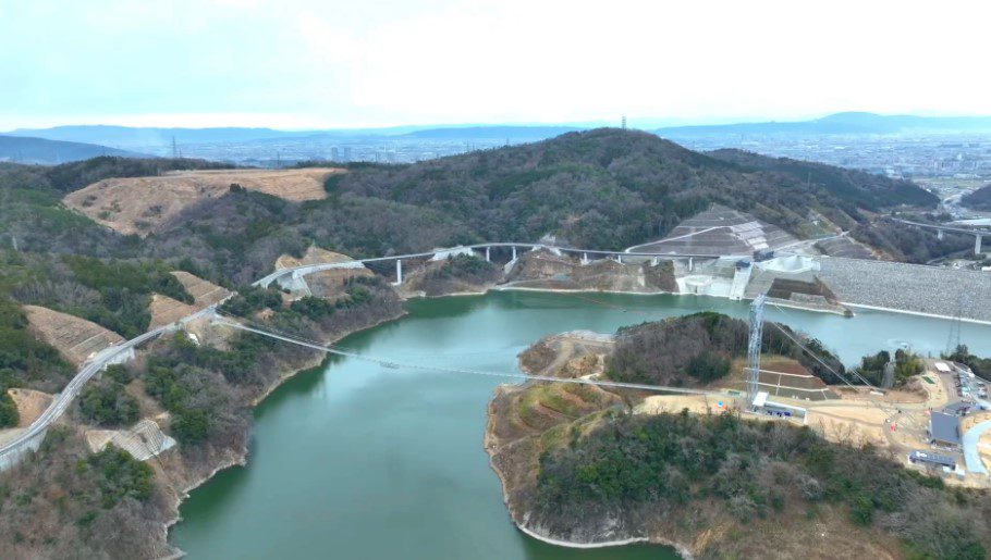 GRAVITATE Osaka (GODA Bridge), Sensasi Petualangan di Jembatan Gantung Terpanjang Jepang, sumber gravitateosaka.jp